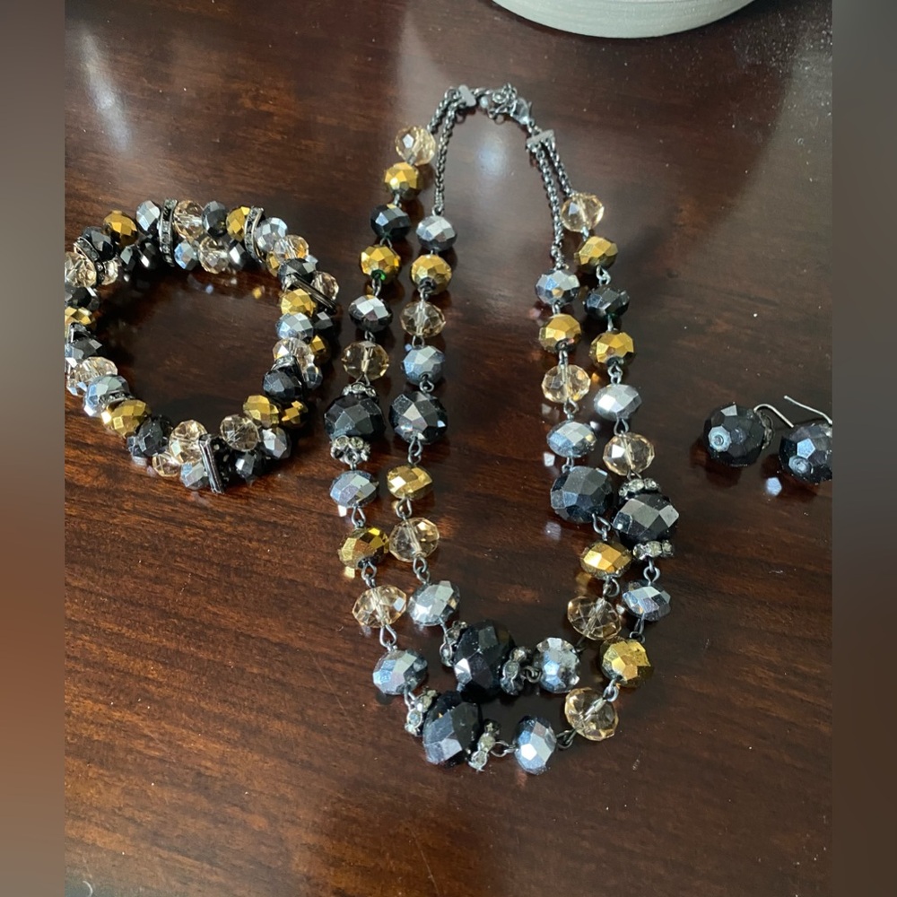 Sparkle necklacee set